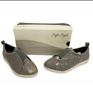 Hush Puppies Dark Gray Parisa Walking Shoes 8